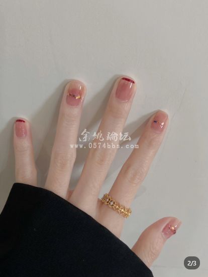 简约法式 亮片涂鸦